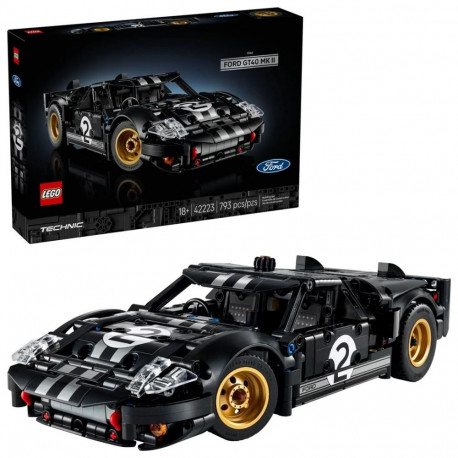 LEGO TECHNIC 42223 1966 Ford GT40 MKII võidusõiduauto