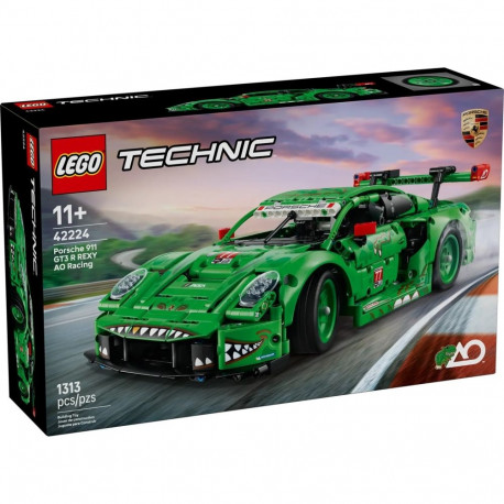 LEGO TECHNIC 42224 Porsche 911 GT3 R REXY AO Racing võidusõiduauto