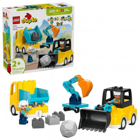 LEGO DUPLO 10475 3-ühes ehitusmasinad