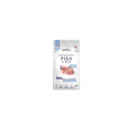 BALTICA Nutraceutic hüpoallergeenne light M kala riisiga kuiv koeratoit 3kg