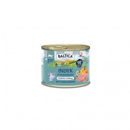 BALTICA Smaki regionów Turkey - wet cat food - 185g