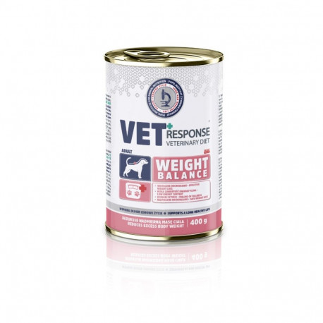 VET RESPONSE kaalutasakaal märg koeratoit 400g