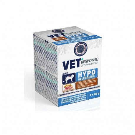 VET RESPONSE hüpoallergeenne part märg kassitoit 4x85g