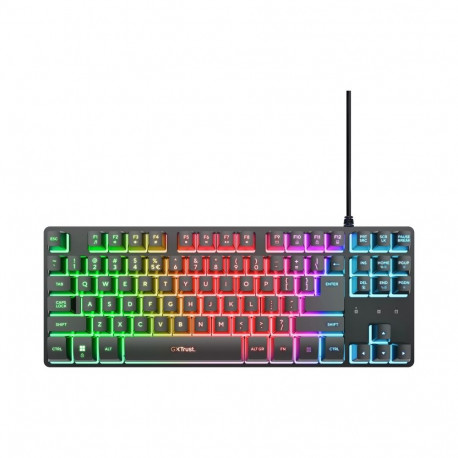 Trust GXT 833 Thado TKL keyboard Gaming USB QWERTY US English Black