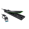 Trust 25806 storage drive enclosure SSD enclosure Black