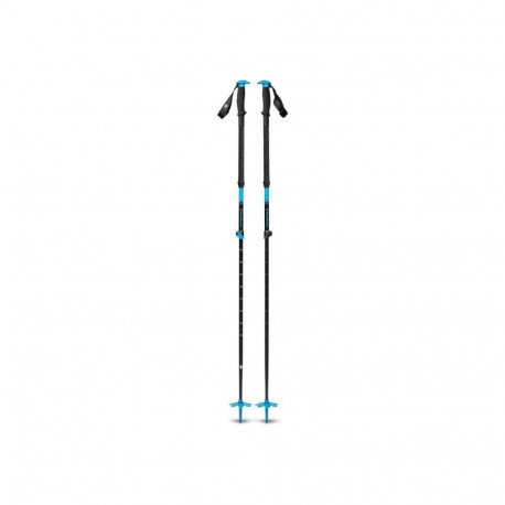 Black Diamond Expedition - telescopic ski poles, 110–155 cm (blue and black)