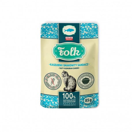 FOLK Tasty Kashubian koha märg kassitoit 85g