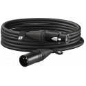 Rode cable XLR 6m, black