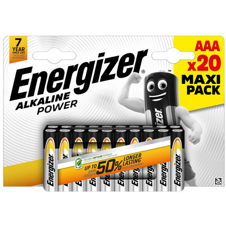 Energizer battery Alkaline Power AAA CHP20