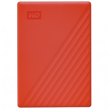 "2,5"" WD My Passport 2TB portable HDD USB3.0 USB2.0 compatible Red Retail"