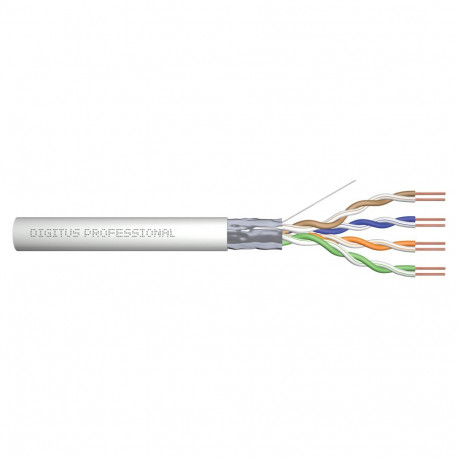"DIGITUS Instal-kab Cat5e F/UTP tw.Pair 305m grau"