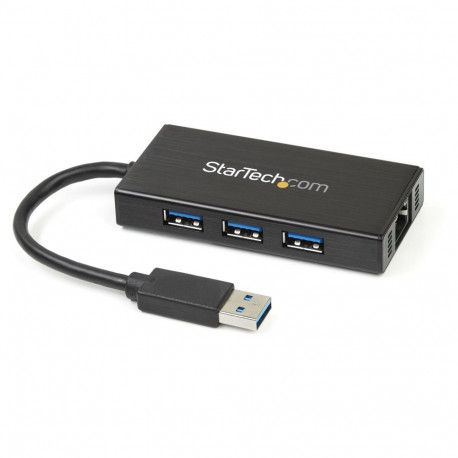 StarTech kaasaskantav USB 3.0 jaotur GBE-ühendusega