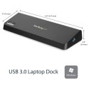 "D StarTech USB3 4K LAPTOP DOCKING STATION"