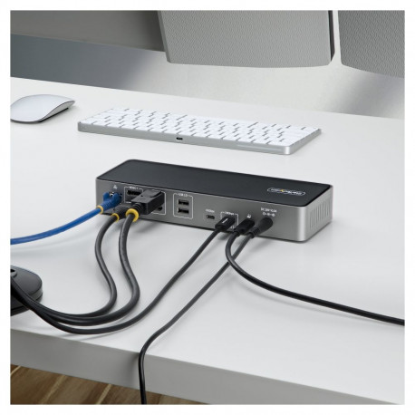 "D StarTech 3X MONITOR DOCKING STATION"