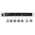 "D StarTech USB-C/USB 3.0 DOCKING STATION"
