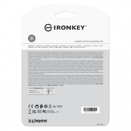 "STICK 16GB Kingston IronKey Vault Privacy 50C AES-256 retail"