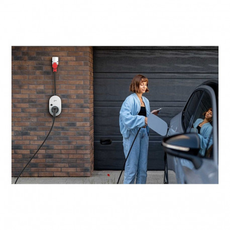 "go-e Charger Gemini flex 2.0, 22 kW (32A 3-phasig) (wei/schwarz, mobile Ladestation, 4G/LTE)"