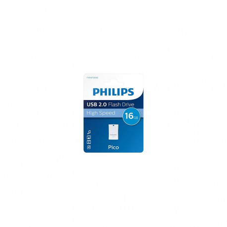 Philips USB 2.0 16GB Pico Edition ookeanisinine mälupulk