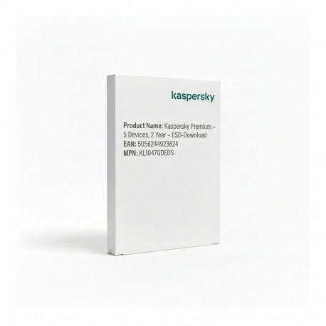 "Kaspersky Premium –  5 Devices, 2 Year – ESD-Download"