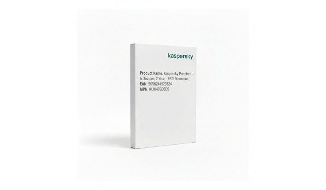 "Kaspersky Premium – 5 Devices, 2 Year – ESD-DownloadESD"