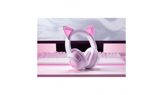 Kraken kõrvaklapid Kitty V2 BT, valge