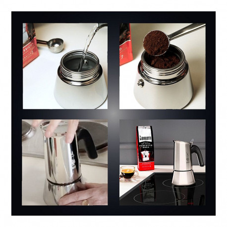 Bialetti mokakann New Venus 0.1l, hõbedane