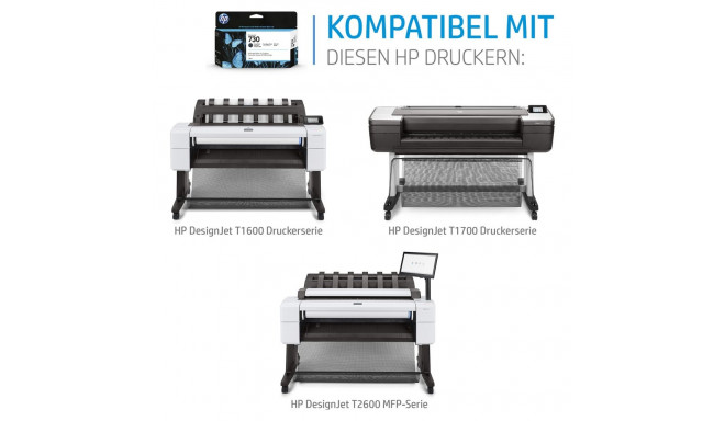 "HP 730 300 ml Tinte Magenta"