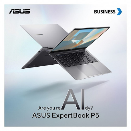 Asus AI ExpertBook P5 P5405CSA-NZ0101 CU5 226V/16GB/512GB/noOS hõbedane