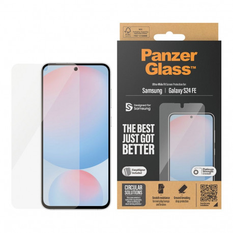 "PanzerGlass Screen Protector Samsung Galaxy S24 FE. UWF"