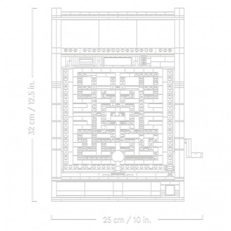 "LEGO Icons PAC-MAN Spielautomat 10323"