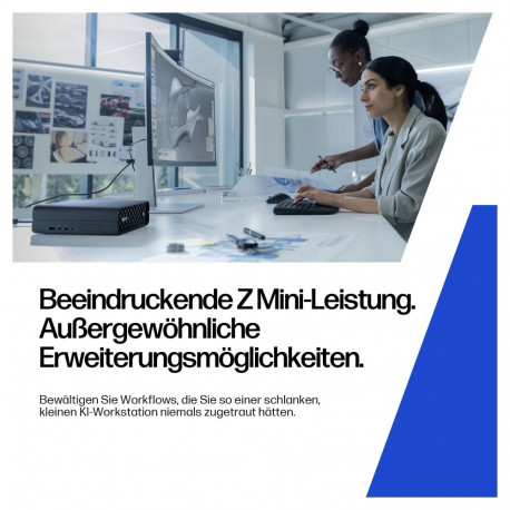 "HP Z2 Mini G1i Intel Core Ultra 7 265 32GB 1TB/SSD NVIDIA RTX A400 4GB W11P 3J Gar (DE)"
