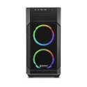 "Mini Sharkoon V1000 RGB Black"