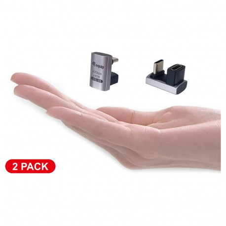 Equip USB 4.0 -> USB-C adapter, 40Gbps, 240W PD, 2-ne komplekt, hall