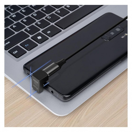 Equip USB-C -> USB-C adapter 10Gbps 100W PD, 2-pakk, must