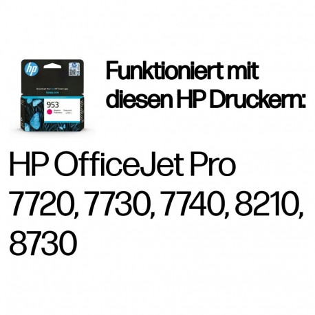 "HP Tinte 953 (F6U13AE) magenta Druckerpatrone"