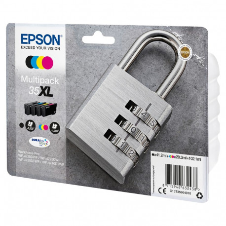 Epson 35XL C13T35964010 4-osaline tindikomplekt (BKMCY) kuni 1900 lehekülge