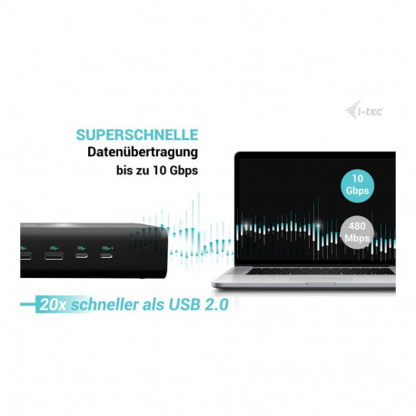 "D I-TEC UNIVERSAL 6X 4K LCD DOCK"