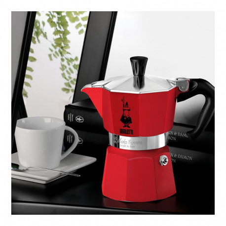 "Bialetti Moka Express 6TZ rossa"