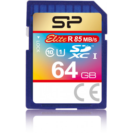 Silicon Power memory card SDXC 64GB Elite