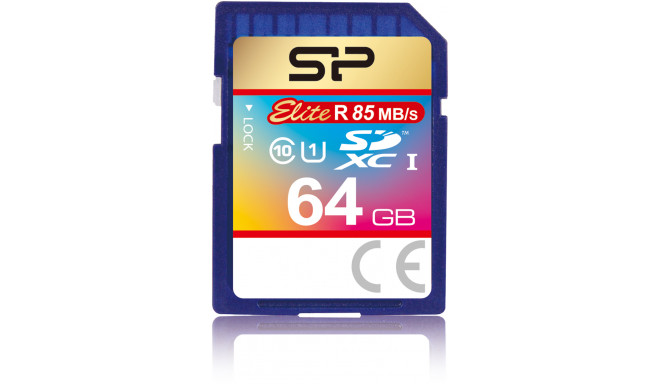 Silicon Power mälukaart SDXC 64GB Elite