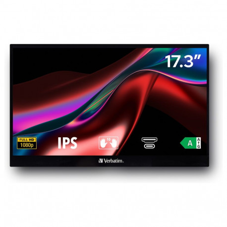 "Verbatim PMT-17 Portable Touchscreen Monitor 17.3"" FullHD"