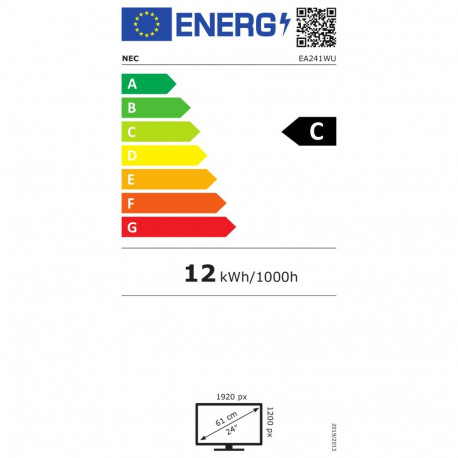 LED-monitor EA241WU 24IN, must