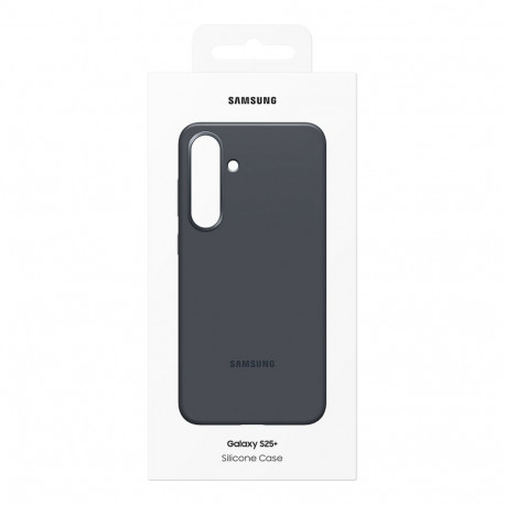 "Samsung Silicone Case S25+ black"