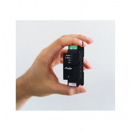 Shelly Wave Pro DIN-liistu ruloorelee Z-Wave