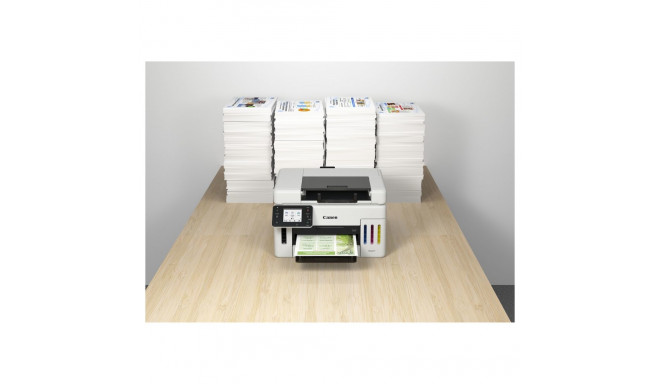 "T Canon MAXIFY GX6550 Tinte-Multifunktionsdrucker 3in1 A4 LAN WLAN Duplex DADF"