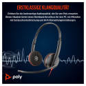 "HP Poly Headset Blackwire C3220 Stereo USB-C/A"