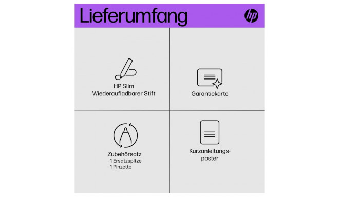 "HP Slim Rechargeable Pen"