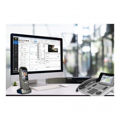 AGFEO ST 56 IP SENSORfon hõbedane