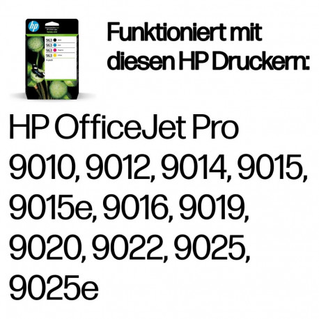 "HP Tinte 963 6ZC70AE Multipack (BK/C/M/Y)"