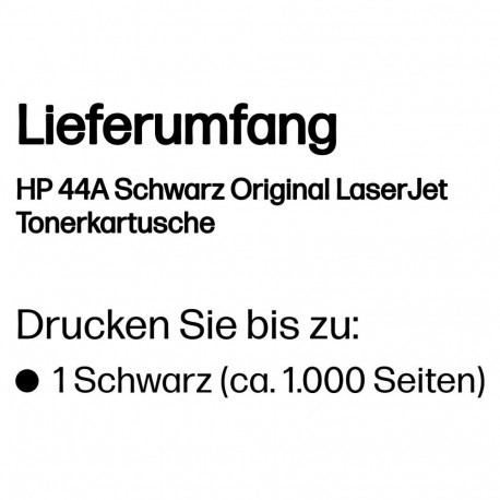 "HP Toner 44A CF244A Schwarz"